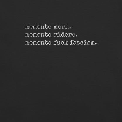 memento fuck fascism.